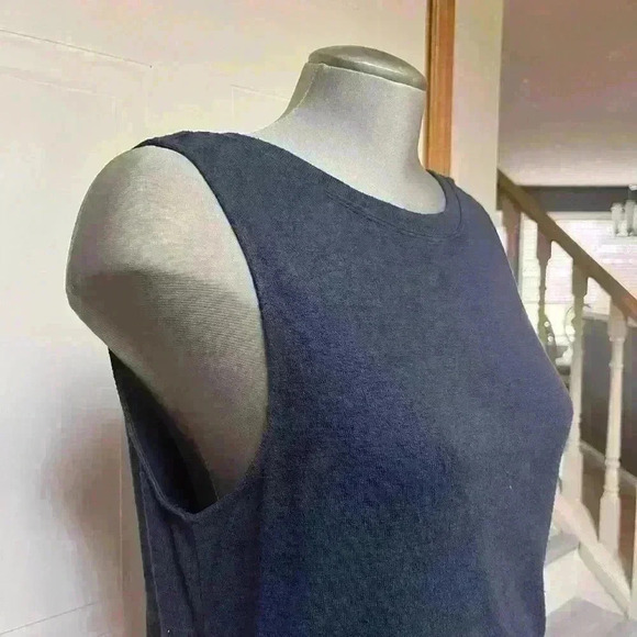 Aritzia  Wilfred Free Romper Jersey Knit Beach Casual Blue - Picture 3 of 10